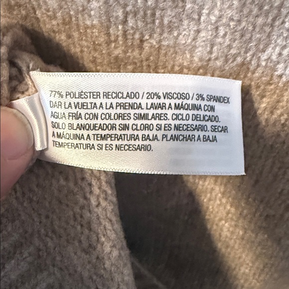 Universal Thread Button Up Short Sleeve Cardigan Tan Size Large - Picture 14 of 14